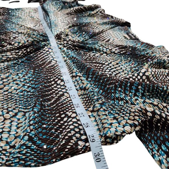 Maggie Barnes Tunic top Size 2X With Sequins Vneck - Picture 9 of 13